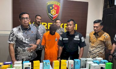 Polres-Magetan-Kejar-Pembobol-Konter-HP-ke-Jabar,-Tersangka-Ditangkap-di-Bandung