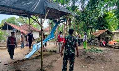 Polisi-bersama-TNI-Bongkar-Arena-Judi-Berkedok-Lomba-Kelereng-di-Pamekasan