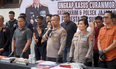 Dua-Bulan-Polrestabes-Surabaya-Berhasil-Ungkap-54-Kasus-Curanmor,-41-Pelaku-dan-6-Penadah-Diamankan