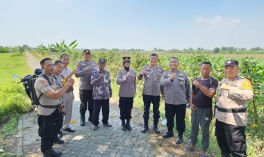 Satgas-Ketahanan-Pangan-Polresta-Sidoarjo-Tinjau-Potensi-Desa-Pangkemiri-Tulangan