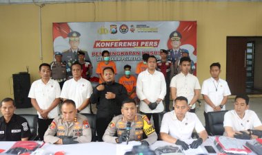 Polresta-Sidoarjo-Ungkap-Kasus-Pencurian-dengan-Kekerasan-yang-Tewaskan-Seorang-Wanita-di-Depan-Halte-Pondok-Mutiara