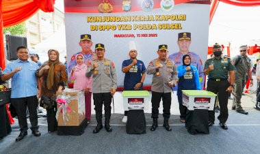 Kapolri-Tinjau-SPPG-Polda-Sulsel,-Pastikan-Kesiapan-Dukung-Program-MBG