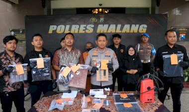 Polres-Malang-Amankan-Tersangka-Pembunuhan-di-Gondanglegi,-Rebutan-Toilet-Berujung-Maut