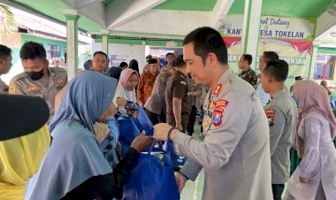 Apresiasi-Buruh-Tani,-Polres-Situbondo-dan-Forkopimda-Berbagi-Sembako-Usai-Panen-Raya-Jagung