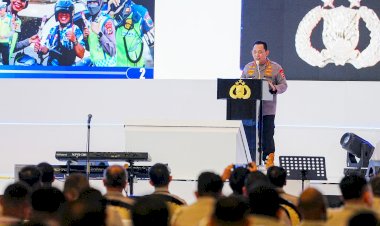 Buka-Rakernis-Fungsi-Lantas,-Kapolri-Minta-Optimalisasi-Pelayanan-Masyarakat
