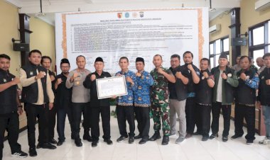 Polres-Lamongan-Libatkan-Satgas-Sentot-Prawirodirjo-21-Perguruan-Silat-Berdamai-Jaga-Kamtibmas-1-Syuro