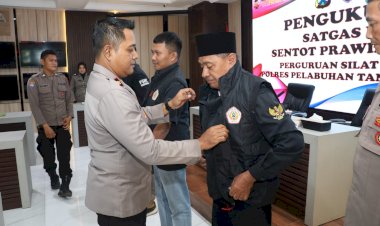 Polres-Pelabuhan-Tanjungperak-Kukuhkan-Satgas-Sentot-Prawirodirdjo-Amankan-Malam-Satu-Suro