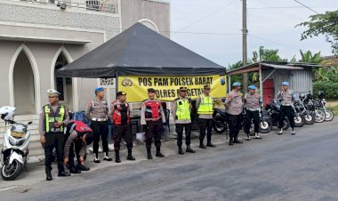 Polres-Magetan-Siagakan-Ratusan-Personel-Gabungan-Perkuat-Pengamanan-Suran-Agung-2025