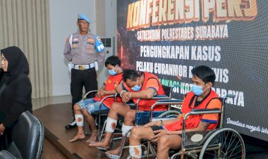 Polrestabes-Surabaya-Kembali-Berhasil-Amankan-3-Tersangka-Spesialis-Curanmor