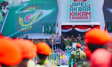 Kapolri-Pimpin-Apel-Akbar-Kokam-Pemuda-Muhammadiyah-2025-di-Yogyakarta,-Sinergi-Wujudkan-Ketahanan-Pangan