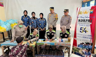 ASN-Polresta-Sidoarjo-Gelar-Baksos-dan-Pemeriksaan-Kesehatan-Gratis