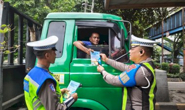 Ditlantas-Polda-Jatim-Tertibkan-Penggunaan-Lajur-Jalan-Tol
