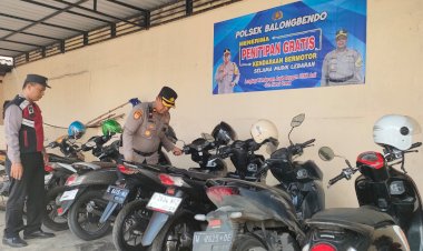 Polsek-Balongbendo-Terima-Penitipan-Kendaraan-Pemudik,-Warga-Diimbau-Mudik-dengan-Tenang