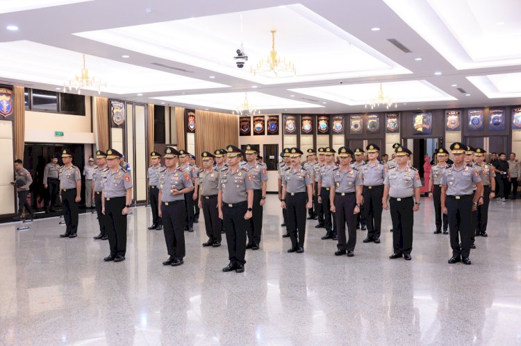 Kapolri Pimpin Korps Raport 38 Pati