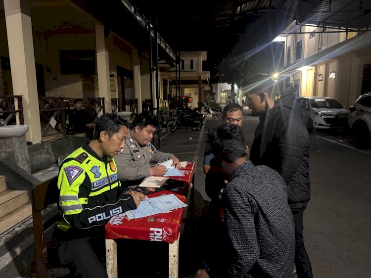 Polisi Amankan 52 Sepeda Motor di Situbondo Tertibkan Balap Liar