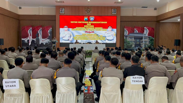 Polresta Sidoarjo Kerahkan Seluruh Bhabinkamtibmas Dongkrak Program Ketahanan Pangan