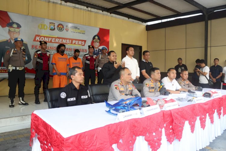 Polisi Ringkus Gembong Curanmor di Sidoarjo
