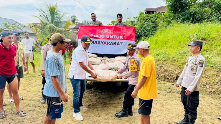 Polsek Kuwus Gelar Baksos Jelang HUT Bhayangkara ke-79