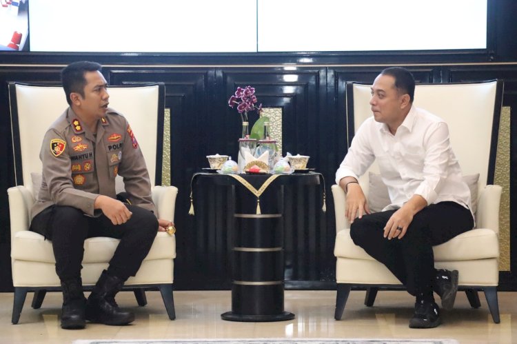 Walikota Eri Cahyadi dan Kapolres Pelabuhan Tanjungperak Kolaborasi Ciptakan Kota Surabaya Aman