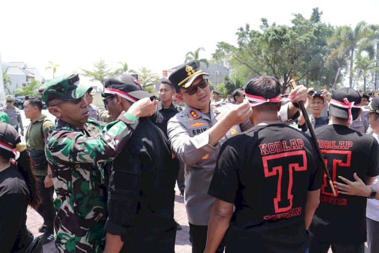 Ribuan Pendekar dan Ormas di Magetan Siap Bantu Polisi Jaga Kamtibmas