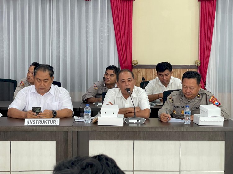 Cegah Tindak Kejahatan Polres Blitar Laksanakan Operasi Sikat Semeru 2025