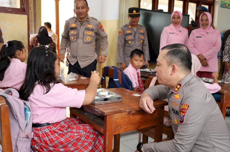SPPG Polres Tulungagung 2 Gondang Distribusikan MBG 966 Porsi
