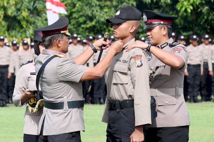 Kapolda Jatim Buka Pendidikan Bintara Polri Sampaikan Pesan Tegas Jaga Integritas