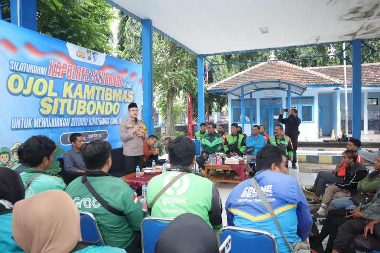 Polres Situbondo Gandeng Ojol Perkuat Pengawasan di Lokasi Rawan Kriminalitas