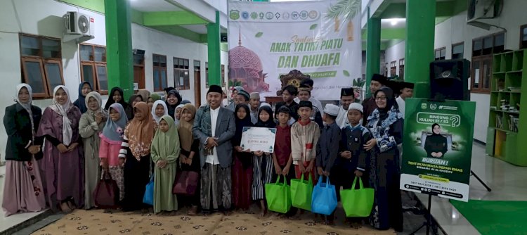 Ramadan Berbagi, IAI Al Khoziny Gelar Buka Bersama dan Santunan Anak Yatim