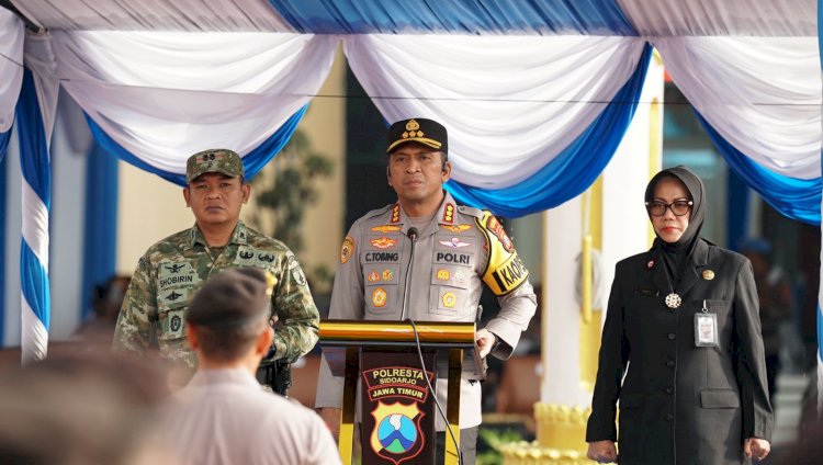 Operasi Ketupat Semeru 2026, Polresta Sidoarjo Kerahkan 950 Personel