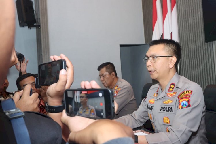Polres Trenggalek Amankan Bandar Arisan Bodong,Tersangka Ditangkap di Timor Leste