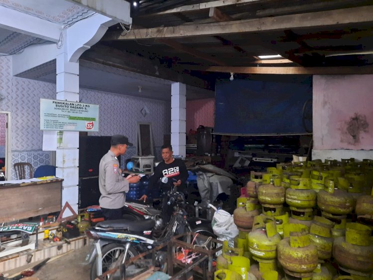 Polres Lumajang Intensifkan Pengecekan LPG 3 Kg, Pastikan Distribusi Tepat Sasaran