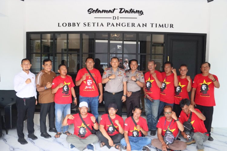 Jogo Jatim  Polres Madiun Kota Perkuat Sinergi dengan Serikat Buruh