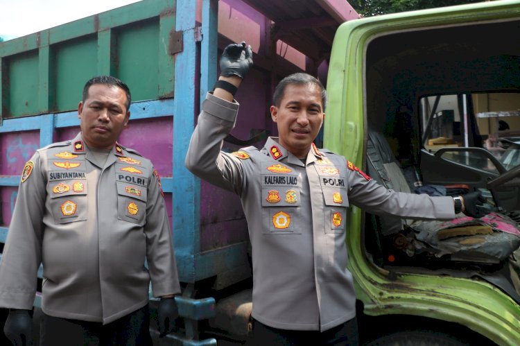 Polres Blitar Kota Amankan Tersangka Penyalahgunaan BBM Bersubsidi