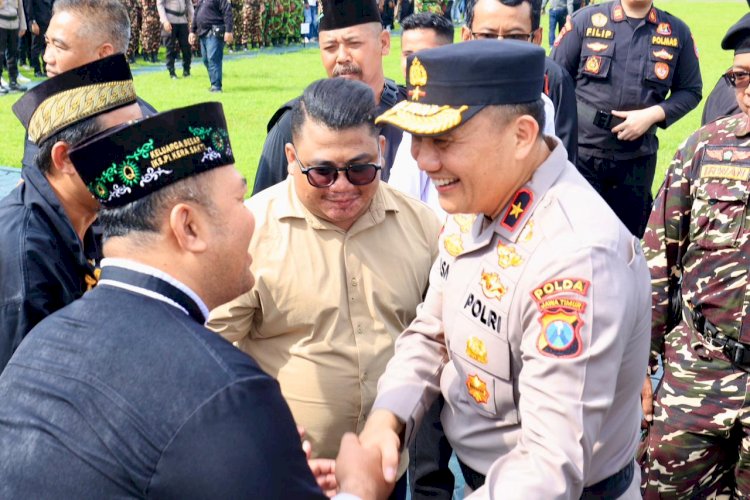 Polda Jatim Gelar Apel Besar Sabuk Kamtibmas, Libatkan 186 Ribu Mitra dari Berbagai Elemen
